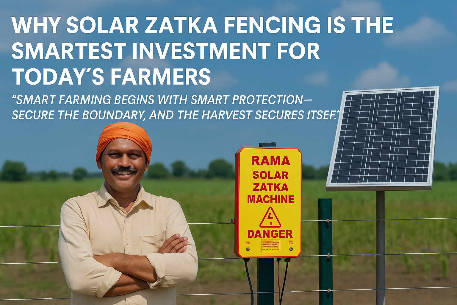 Why Solar Zatka Fencing Is the Smartest Investment for Today’s Farmers