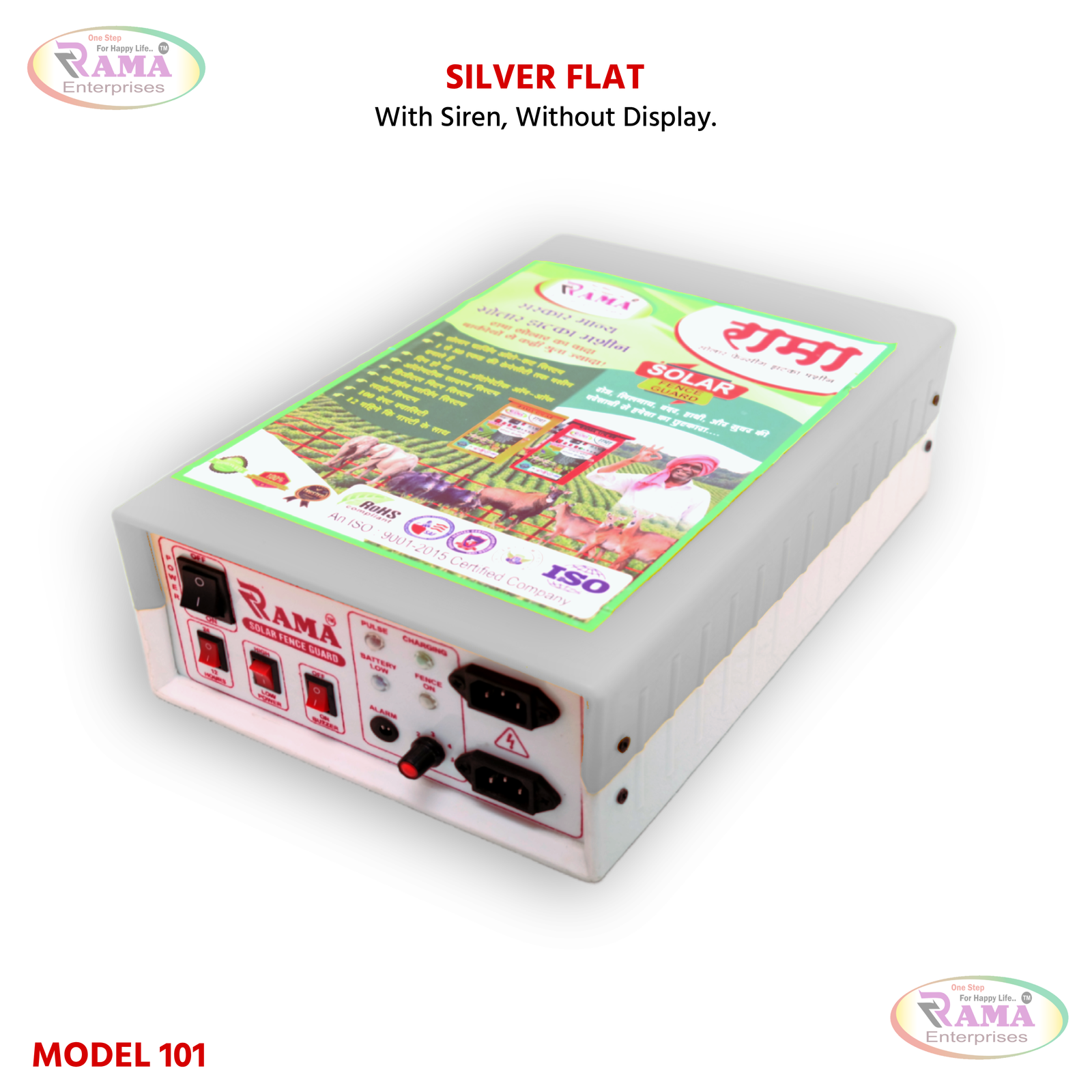 Silver Flat Model 101