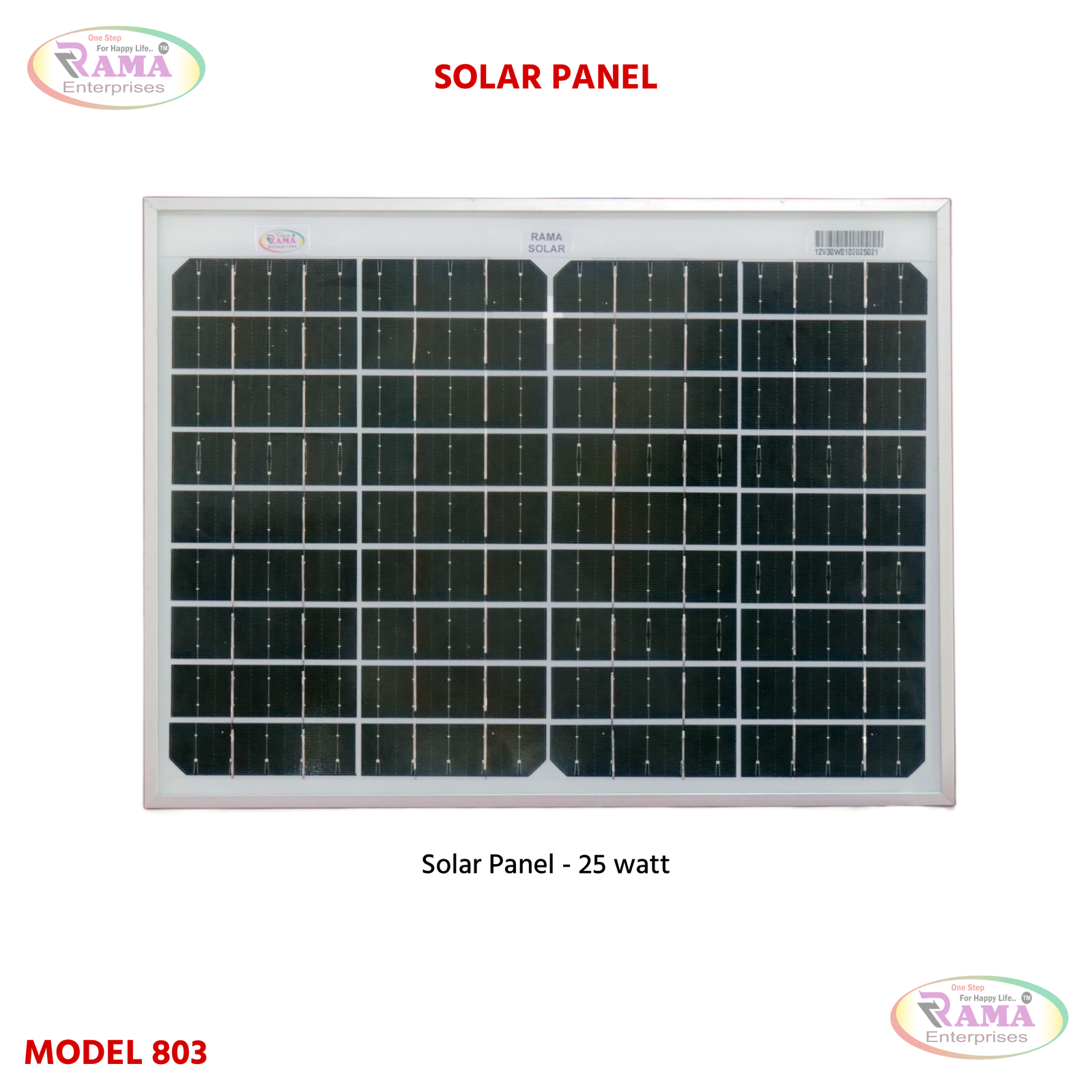 Solar Panel 25W