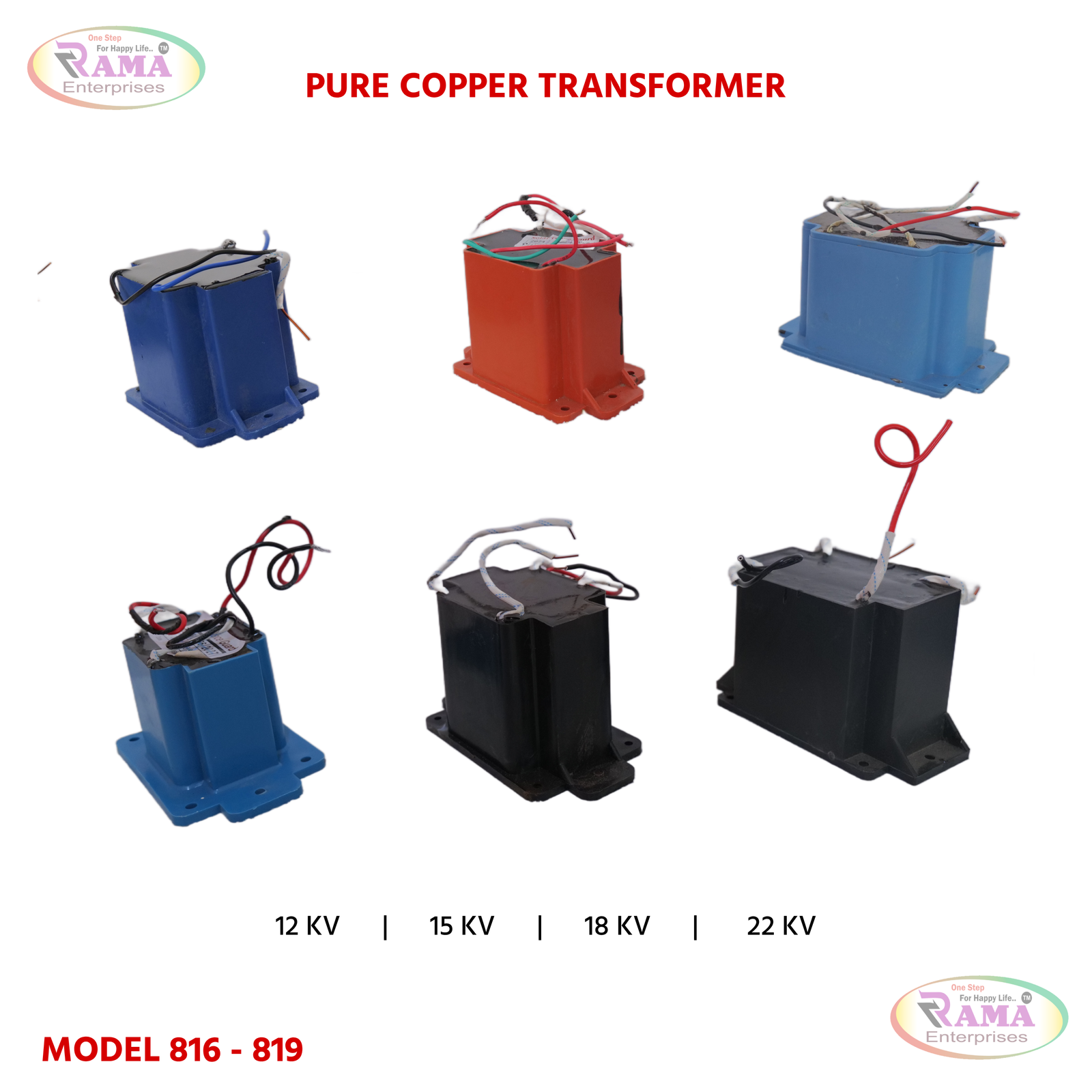Pure Copper Transformers (12–22KV)